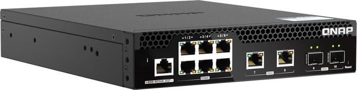 Actual product image QNAP QSW-M2106R-2S2T (10 Ports)