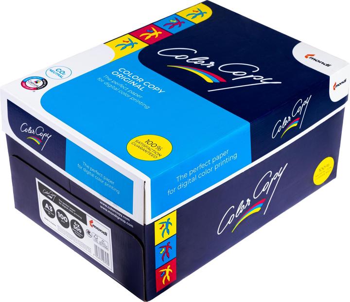 Monti ColorCopy Papier A3, hochweiss, holzfrei (100 g/m², 2000 x, A3)