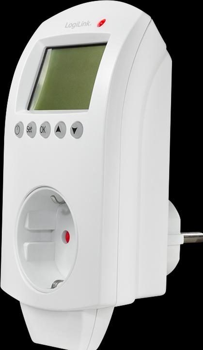 Productafbeelding LogiLink Smart Home Wi-Fi Thermostaat Stopcontact