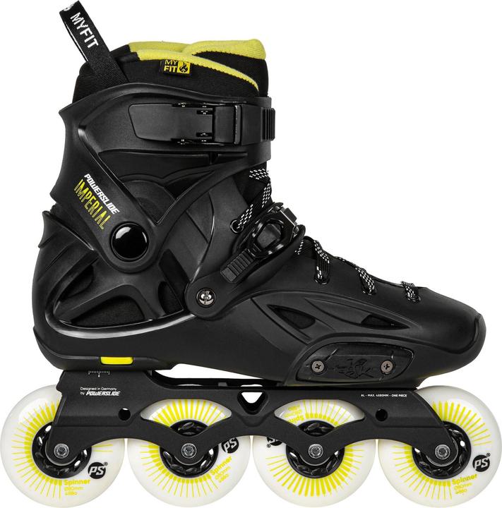 Produktbild Powerslide URBAN SKATES Imperial One Black Yellow 80 41-42 (41, 41.5, 42, 41 1/3)