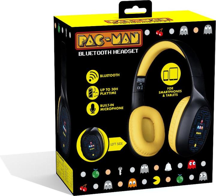 Image du produit Konix Casque Bluetooth - PacMan (Sans fil)