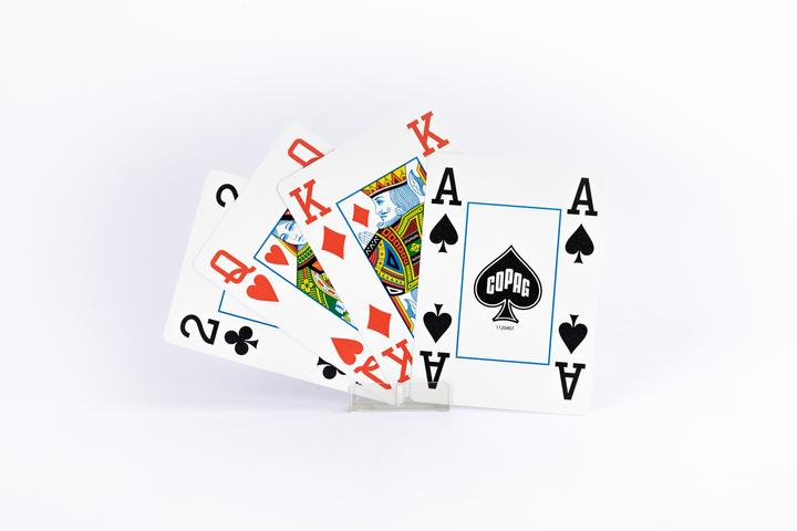 Actual product image Copag Poker cards deck (German, French, Italian, English)