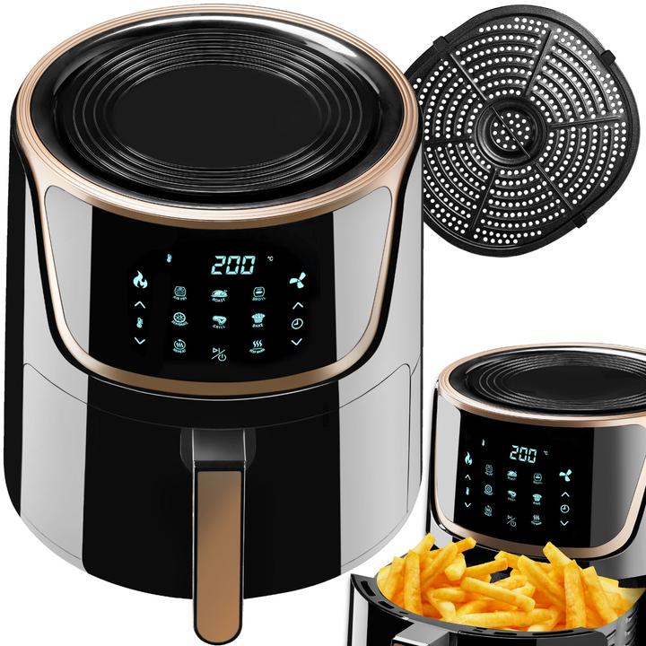 Actual product image tectake Hot air fryer Mika