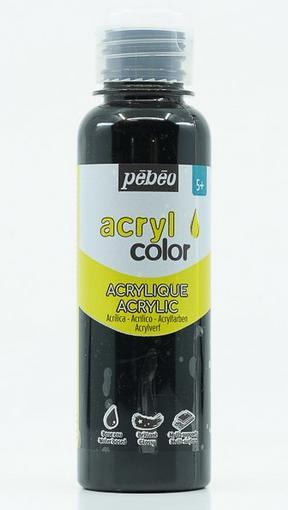 Productafbeelding Pebeo Acryl kleur (Zwart, 150 ml)