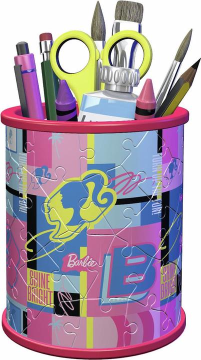Image du produit Ravensburger 3D Puzzle 11585 - Utensilo Barbie - Porte-stylo pour les fans de Barbie de 6 ans et plus (54 pièces)