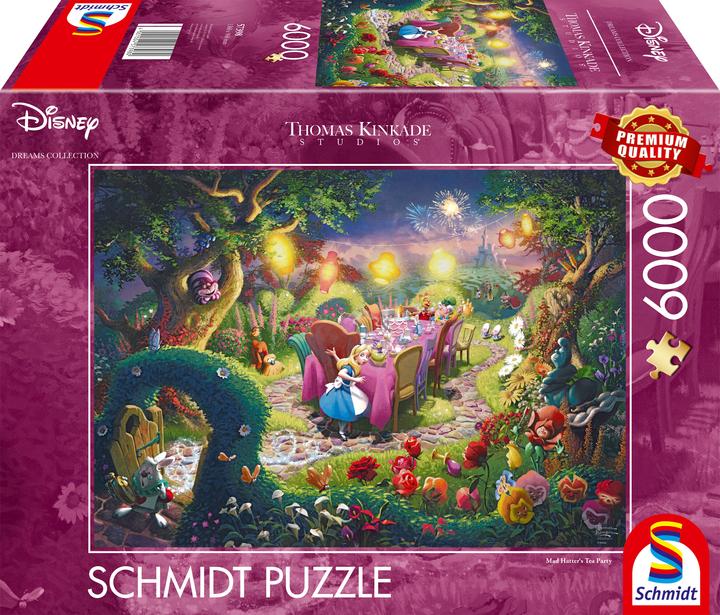 Immagine prodotto Schmidt Spiele Disney Il tè del Cappellaio Matto (6000 pezzi)