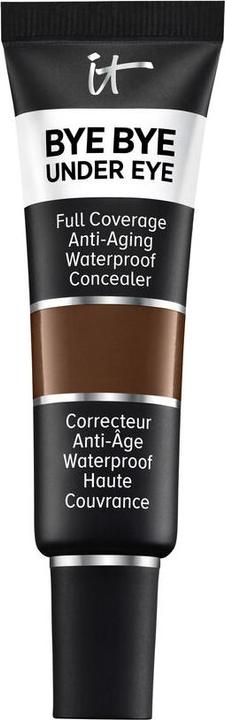 It Cosmetics Bye Bye Under Eye Full Coverage Anti-Aging Waterproof Concealer 0.4oz 44.0 Deep Natural (44.0, Deep Natural)