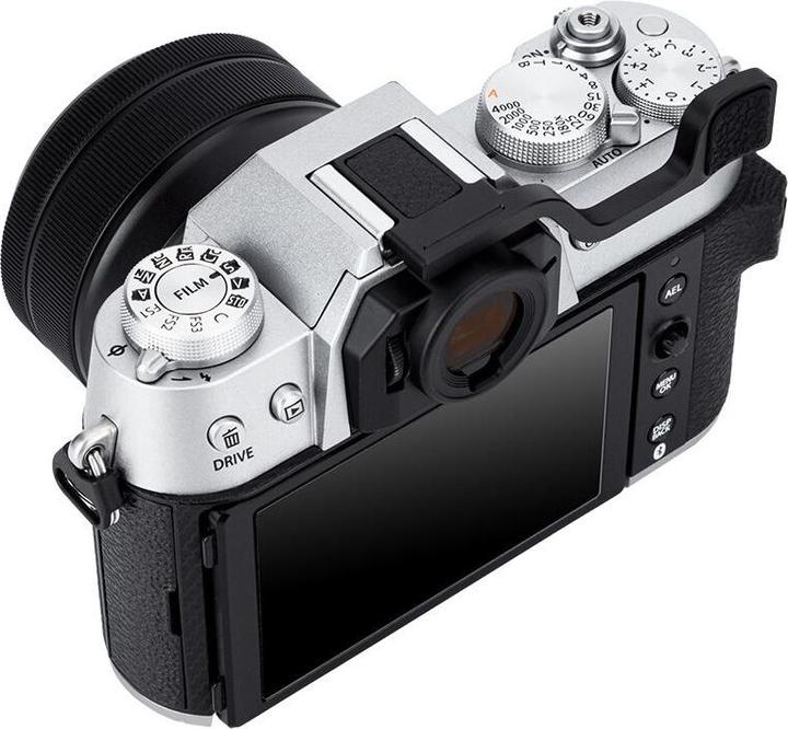 Immagine prodotto JJC TA XT50 impugnatura nera in metallo con pollice verso l'alto