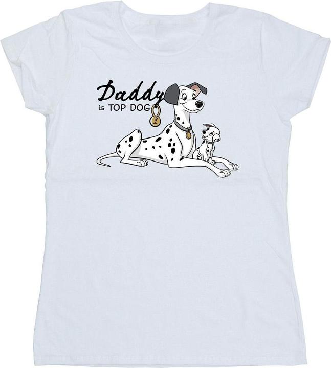 Actual product image Disney Womens/Ladies 101 Dalmatians Top Dog Cotton T-Shirt (XL)