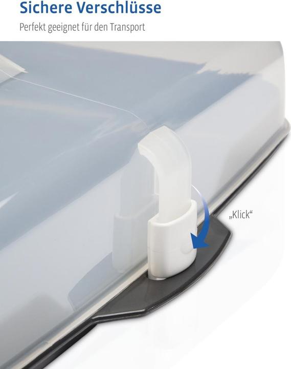 Actual product image Xavax cake transport box Tin cake transport box