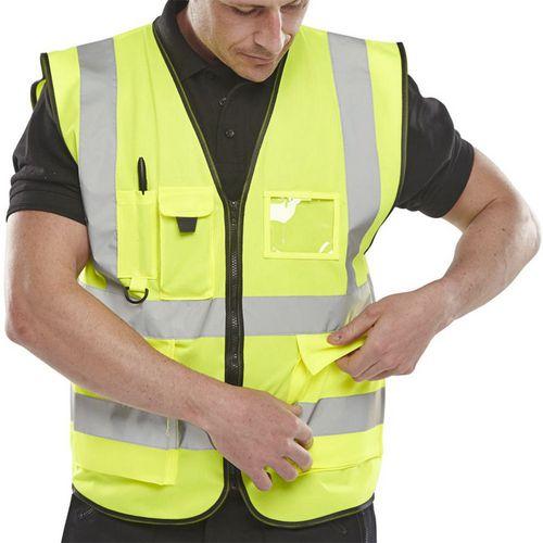 Produktbild B Seen Weste Hi-Vis (XL)