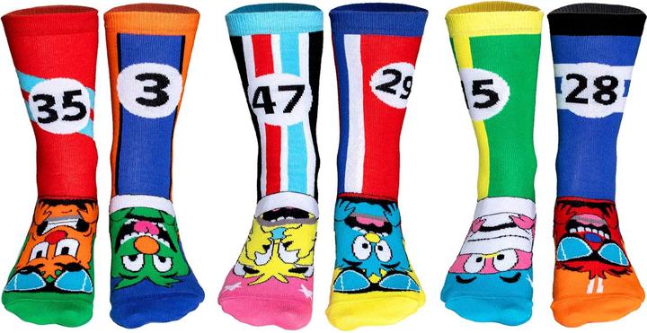 United Oddsocks The Zoomers (Einzelpack, 30 - 38)