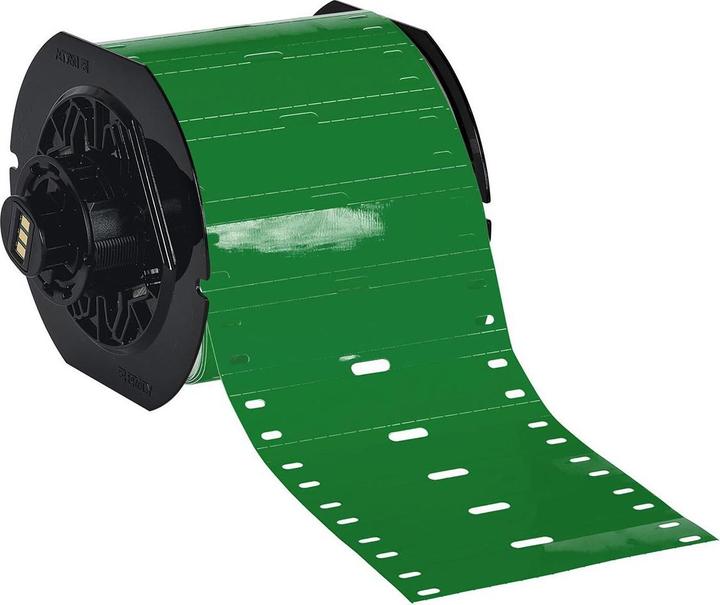 Brady B33-75x15-7598-GN, kabeletiketten, polyester, groen, mat, 75,00 x 15,00 mm, voor BBP33/i3300/i
