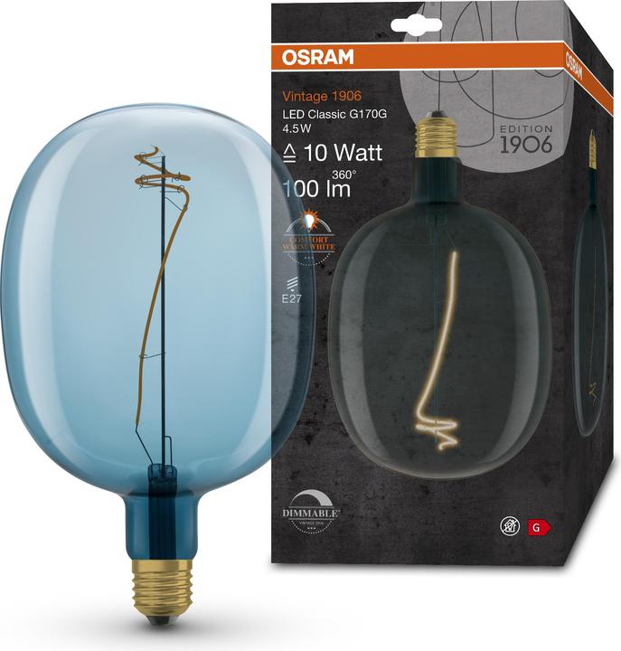Image du produit Osram Année 1906 (E27, 4.50 W, 100 lm, 1 x, G)