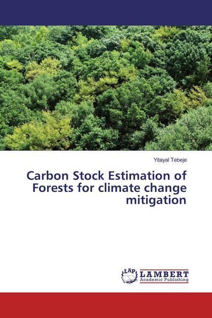 Actual product image Carbon Stock Estimation of Forests for climate change mitigation (Yitayal Tebeje, 2016)