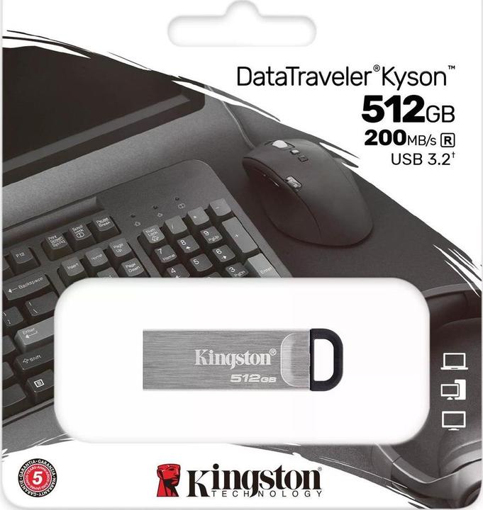 Produktbild Kingston DataTraveler Kyson (512 GB, USB-A)