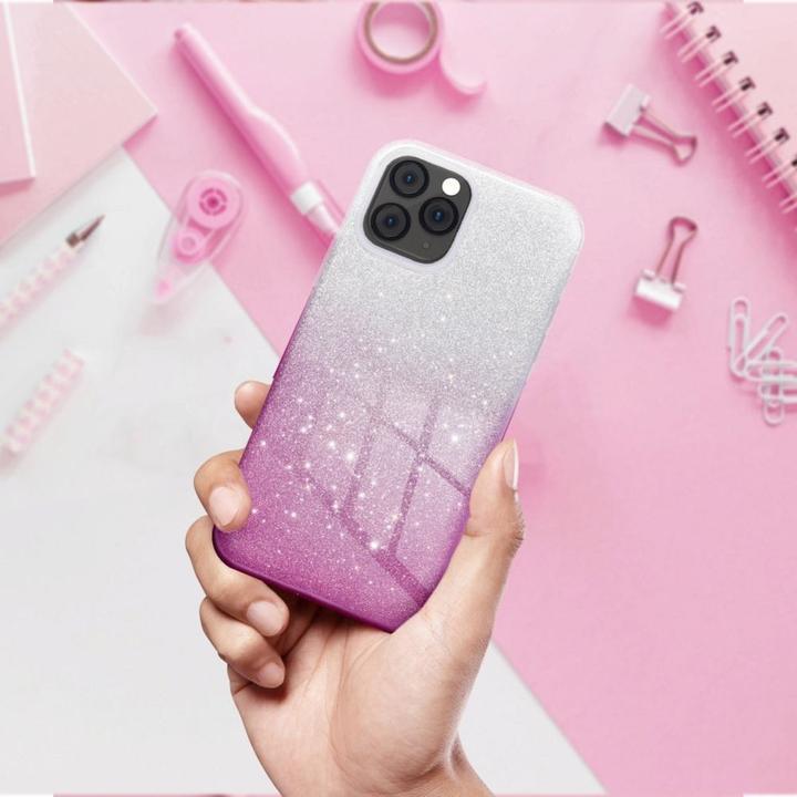 Produktbild Forcell Back panel cover OEM SHINING Case for SAMSUNG S24 Plus transparent pink (Samsung Galaxy S24+)