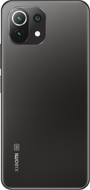 Actual product image Xiaomi MI 11 LITE 5G 6/128 GB BLACK (128 GB, Truffle Black, 6.55", Hybrid Dual SIM, 64 Mpx, 5G)