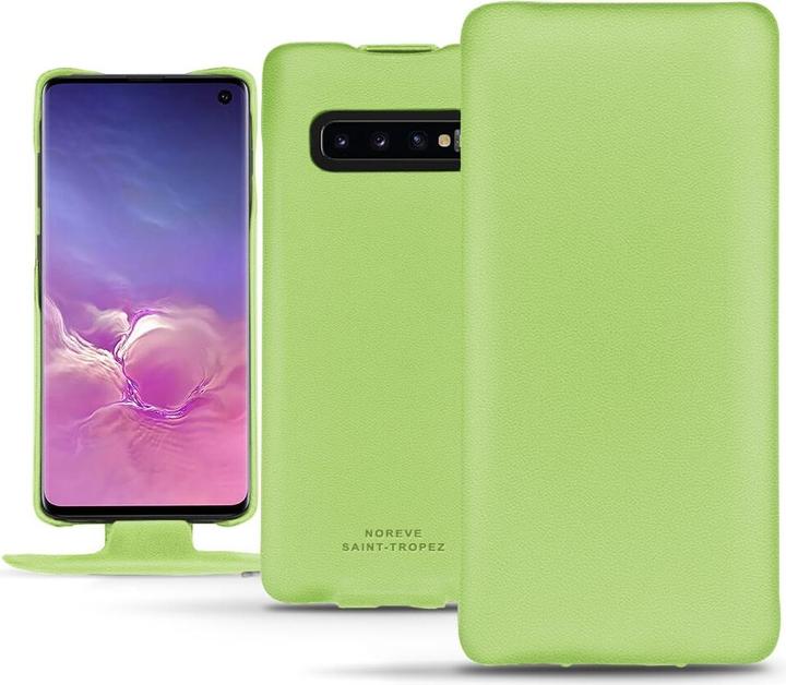 Actual product image Noreve Leather cover vertical (Samsung Galaxy S10)