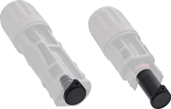 Produktbild InLine ® Staubschutzkappen für Solar Photovoltaik Steckverbinder 10er Set (Solarstecker)