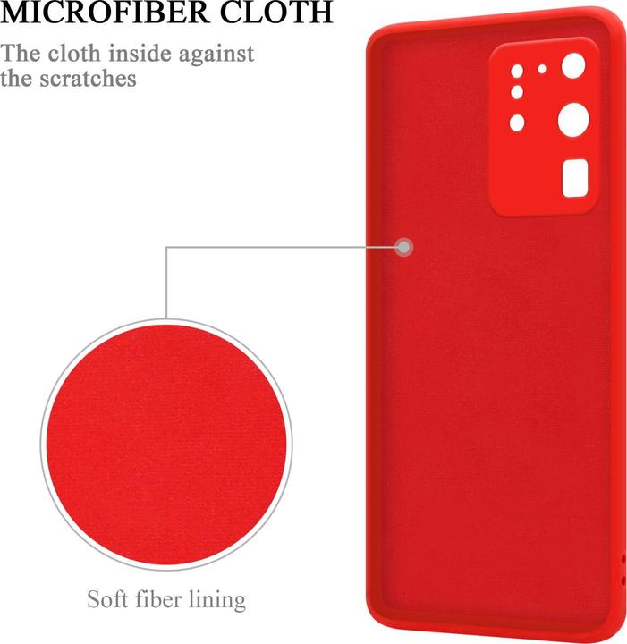 Image du produit Cadorabo TPU Liquid Ring Silicone Case Cover (Samsung Galaxy S20 Ultra)