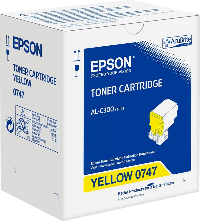 Produktbild Epson 0747 AcuBrite (Y)