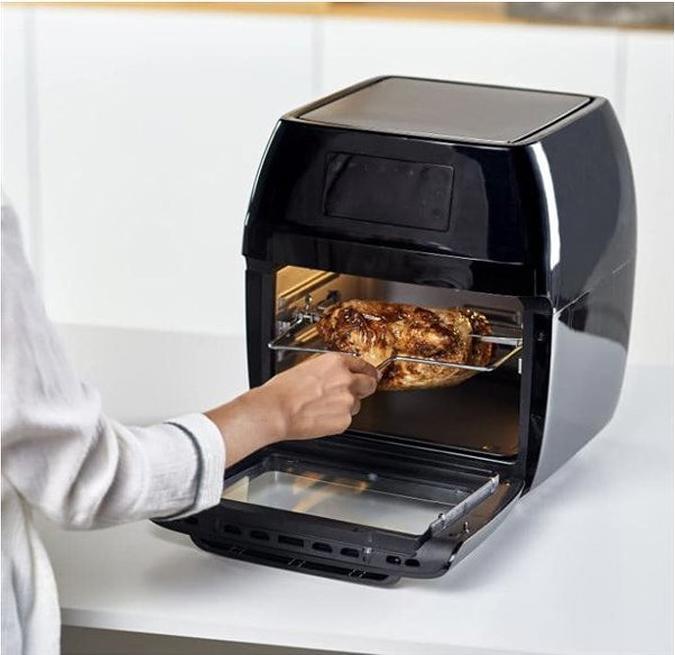 Actual product image Black & Decker Black+Decker BXAFO1200E - Hot Air Deep Fryer and Oven, 1700W, 12L (EU plug)