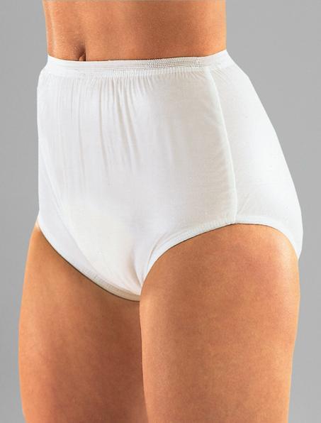 Suprima Slip in PVC con doublure interna per donne e donne. (1 x)