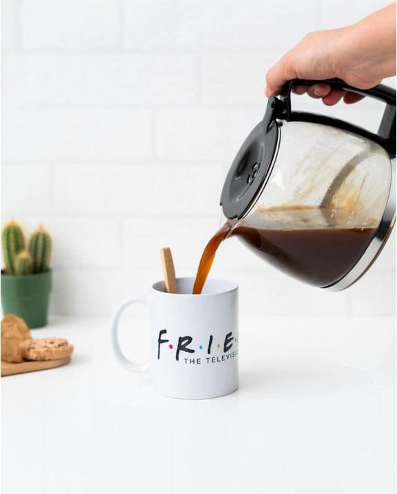 Productafbeelding Friends - Keramische mok in geschenkverpakking 350 ml (wit) (350 ml, 1 x)