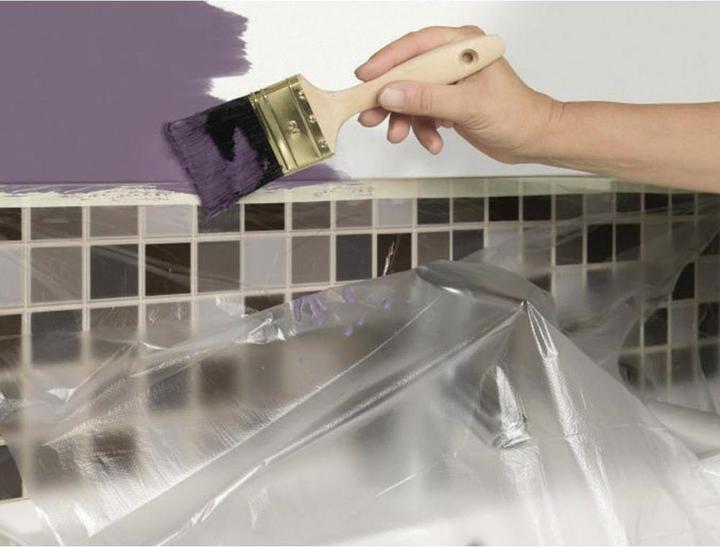 Image du produit tesa Film de masquage EASY COVER Premium pour les travaux de peinture, dérouleur inclus (550 mm)
