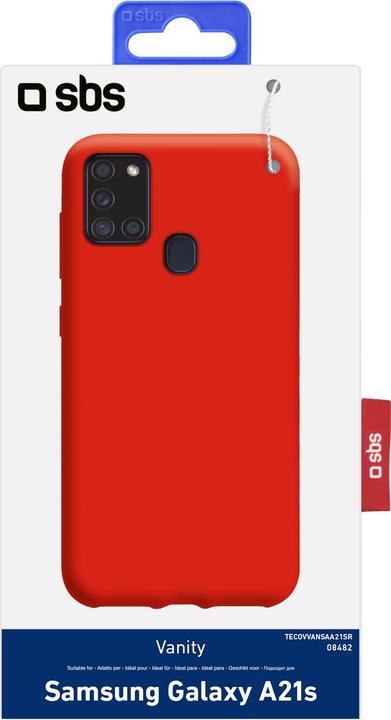 Produktbild SBS Vanity Cover Samsung Galaxy A21s rot (Samsung Galaxy A21s)