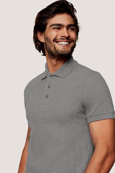 Image du produit Hakro Polo homme CLASSIC gris taille S (S)