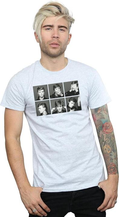 Immagine prodotto David Bowie Photo Collage Maglietta Uomo (3XL)