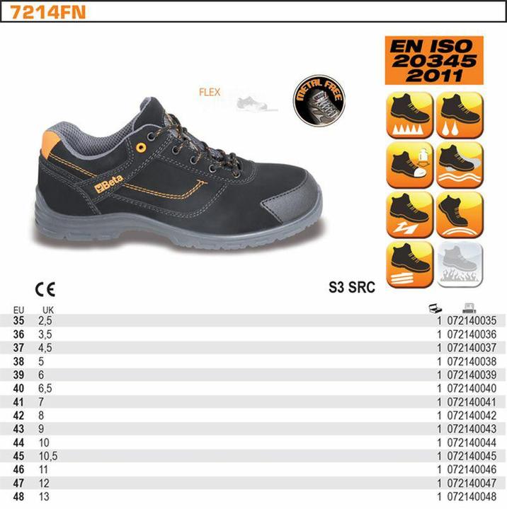 Actual product image BETA 7214FN 40-ZAPATOS EN ACTION PIEL NABUK (40)