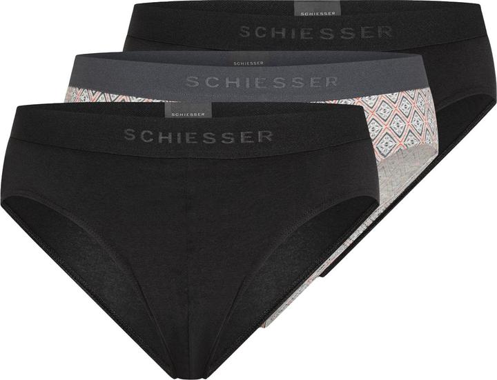 Produktbild Schiesser 3er Pack 95/5 Organic Cotton Rio Slip / Unterhose (7, XL, 3er Pack)