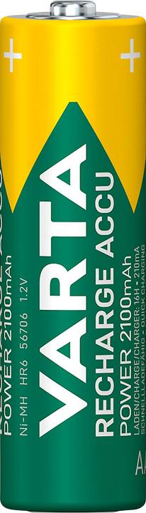 Actual product image Varta Recharge Accu Power (2 pcs., AA, 2100 mAh)