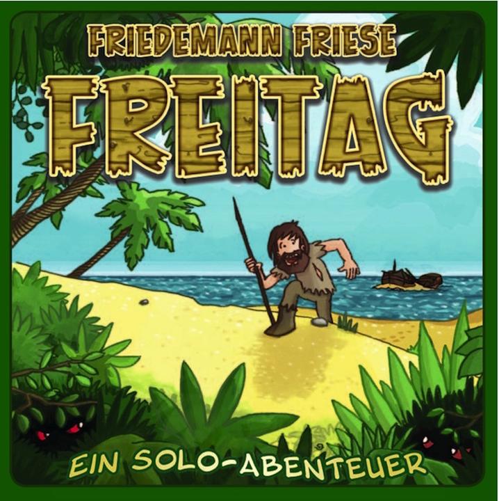 Actual product image 2F-Spiele Friday - a solitaire game (German)
