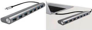 Produktbild LogiLink UA0310 (USB-C, 7 Ports)