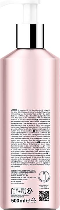 Image du produit Kérastase Nachfüllbare Aluminiumflasche (500 ml, Shampoing liquide)