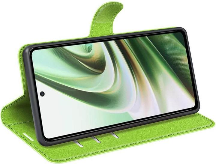 Produktbild Cover-Discount OnePlus Nord CE 3 Lite - Leder Etui Hülle grün (OnePlus Nord CE 3 Lite)