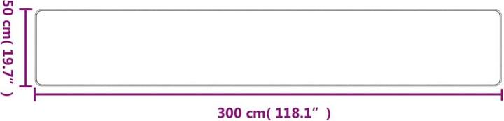 Actual product image VidaXL Nio (300 x 50 cm)