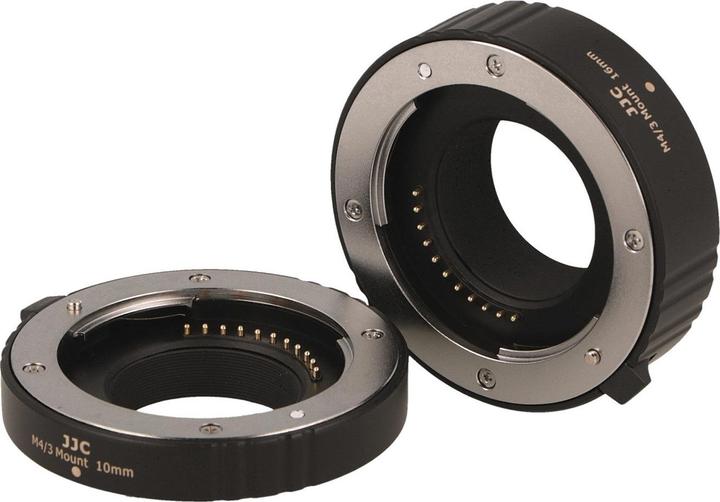Actual product image JJC Set macro extension ring 10/16mm for MFT mount Micro M4/3