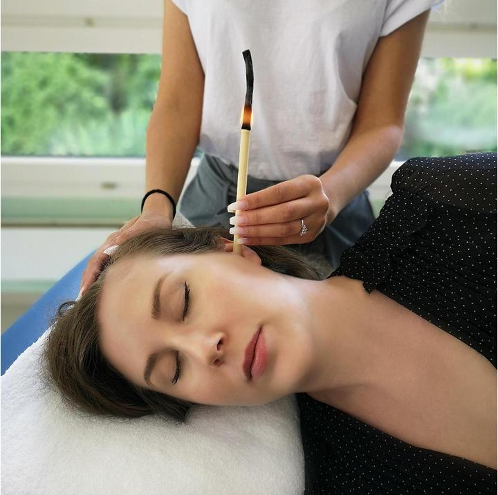Actual product image Hopisana Ear candles red inflammation