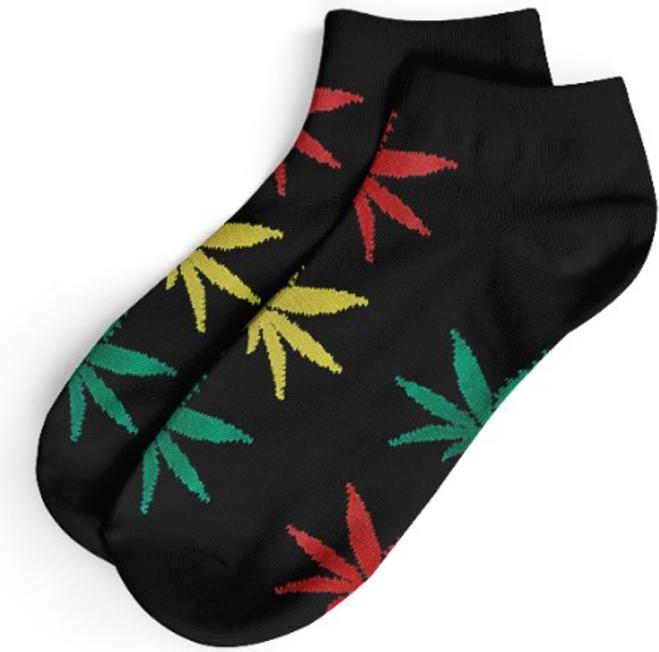 Immagine prodotto R420 Calzini corti-Taglia 36-42 Nero/Rasta (36 - 42)