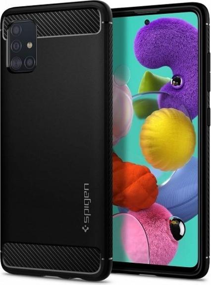Actual product image Spigen rugged army (Samsung Galaxy A71)
