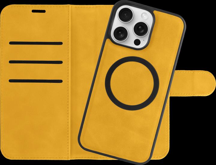 Produktbild Cazy Abnehmbare Brieftaschenhülle für iPhone 15 Pro, Abnehmbare Hülle, Magfit, 2-in-1-Design (Apple iPhone 15 Pro)