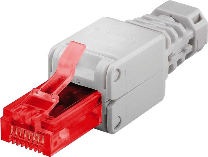 Produktbild Goobay RJ45 Stecker CAT 6 UTP ungeschirmt (U/UTP, CAT6, 0.05 m)