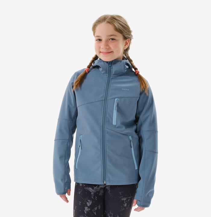Quechua Kids’ Hiking Softshell Jacket MH900 TW - 7-15 YEARS