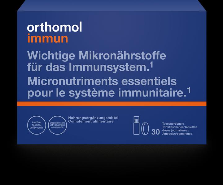 Image du produit Pharma Medica orthomol Immun (30 pièce(s), Liquide, Cachets, 1196 g)