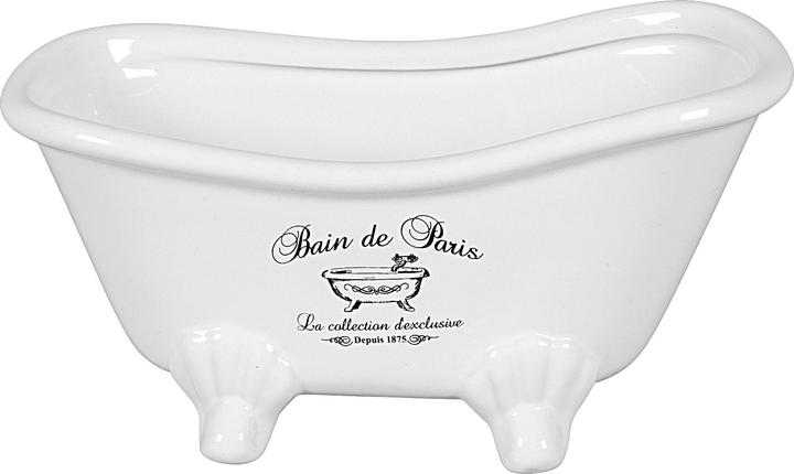 Produktbild Alandeko Schale Badewanne Keramik 20x9x10cm weiss